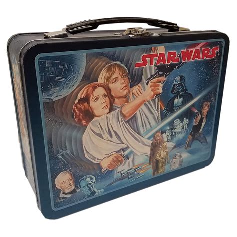 star wars classic metal lunch box|star wars lunch box 1980.